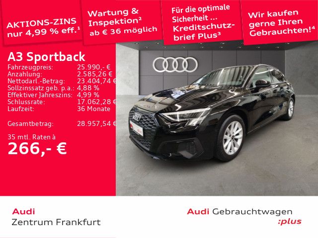 Audi A3 52.540 km 25.450 &euro; Frankfurt am Main 60314