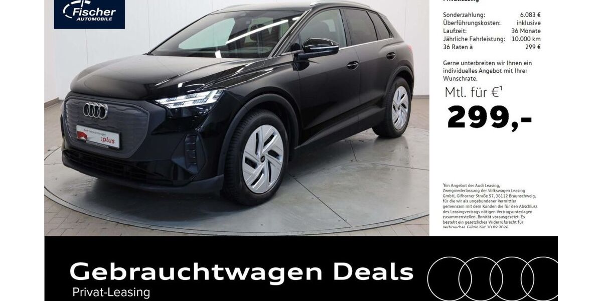 Audi Q4 e-tron 25.778 km 42.480 &euro; Ursensollen 92289