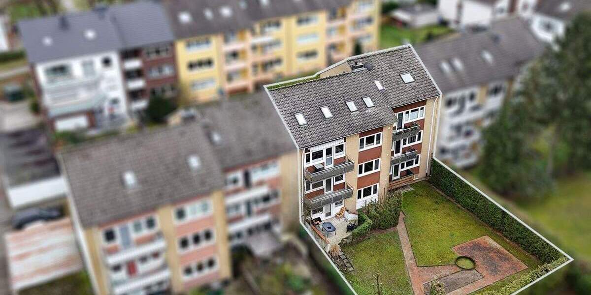 Etagenwohnung Osnabrück Atter - 3 Zimmer, 74 m&sup2;, 187.500&euro; | Angebot:26674824