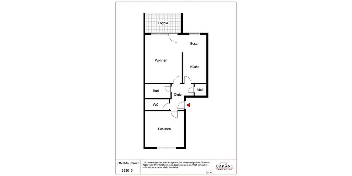 Etagenwohnung Tamm - 2 Zimmer, 77 m&sup2;, 289.000&euro; | Angebot:26895076