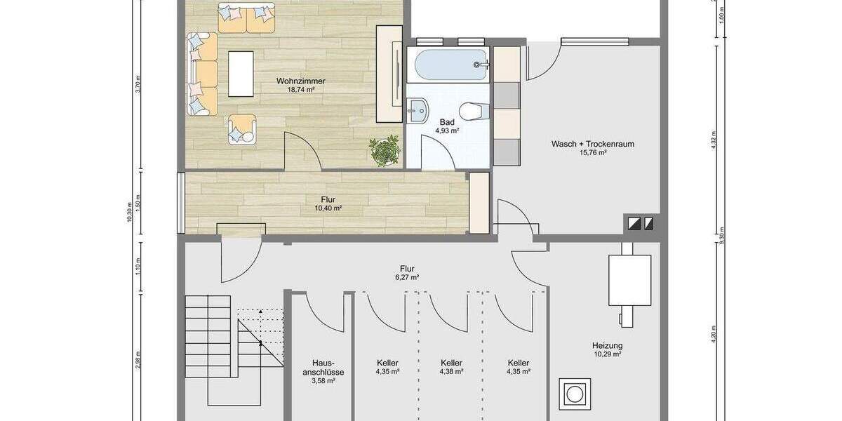 Mehrfamilienhaus, Wohnhaus Mannheim Käfertal - 1 Zimmer, 272 m&sup2;, 699.000&euro; | Angebot:25881067