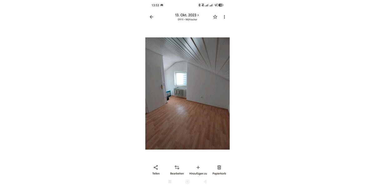 Dachgeschoßwohnung Mühlacker - 2 Zimmer, 55 m&sup2;, 650&euro; | Angebot:25046514