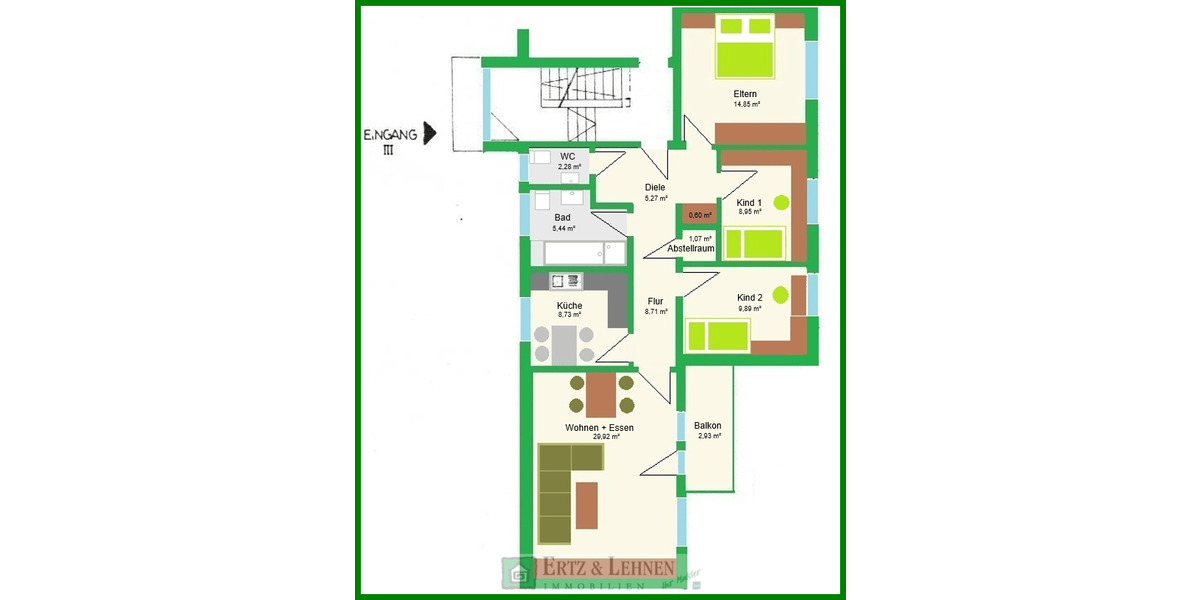 Etagenwohnung Wittlich Wengerohr - 4 Zimmer, 229.000&euro; | Angebot:26696480