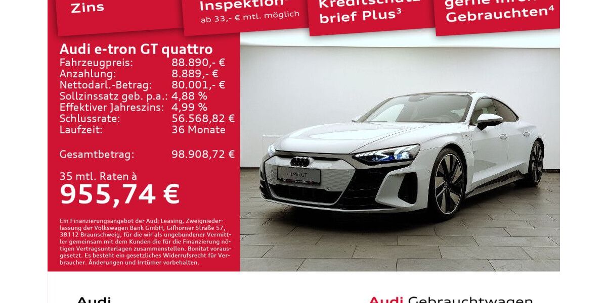 Audi e-tron GT 25.000 km 86.890 &euro; Dresden 01067
