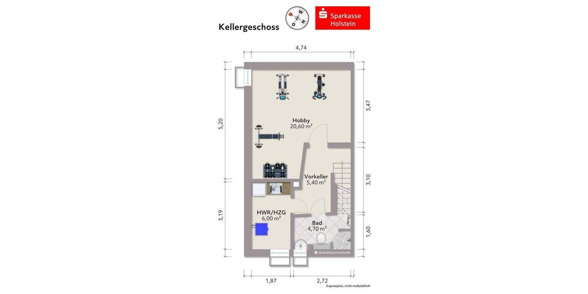 Reihenendhaus Hamburg Bramfeld - 4 Zimmer, 112 m&sup2;, 579.000&euro; | Angebot:25302019
