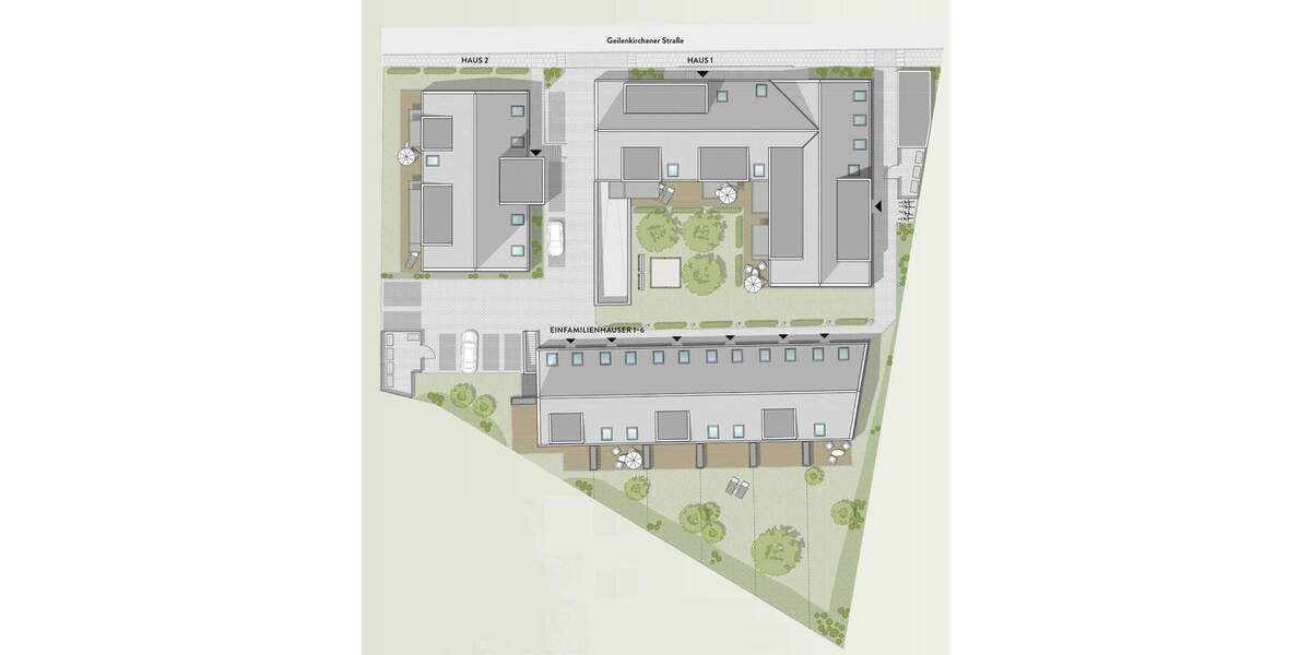 Etagenwohnung Herzogenrath - 2 Zimmer, 63 m&sup2;, 238.300&euro; | Angebot:25674580