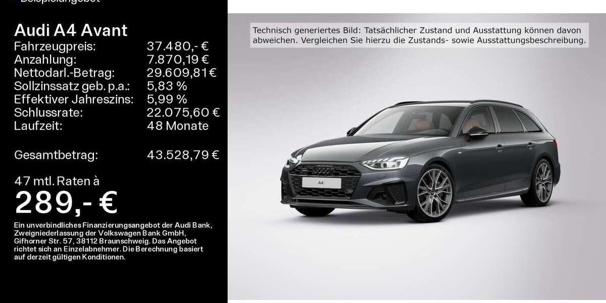 Audi A4 21.696 km 37.480 &euro; Oberursel 61440