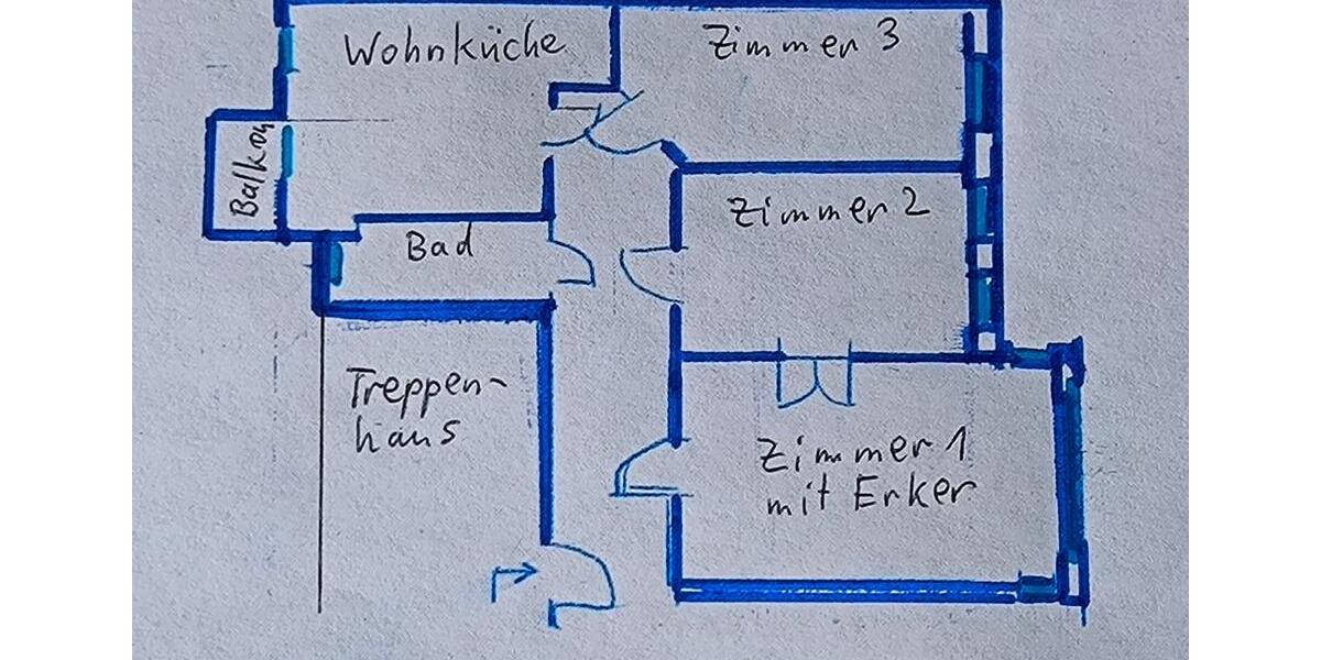 Etagenwohnung Leipzig Nord - 3 Zimmer, 100 m&sup2;, 385.000&euro; | Angebot:26348787
