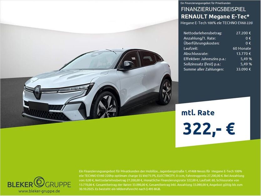 Renault Megane 38.771 km 26.580 € Münster - Amelsbüren 48163