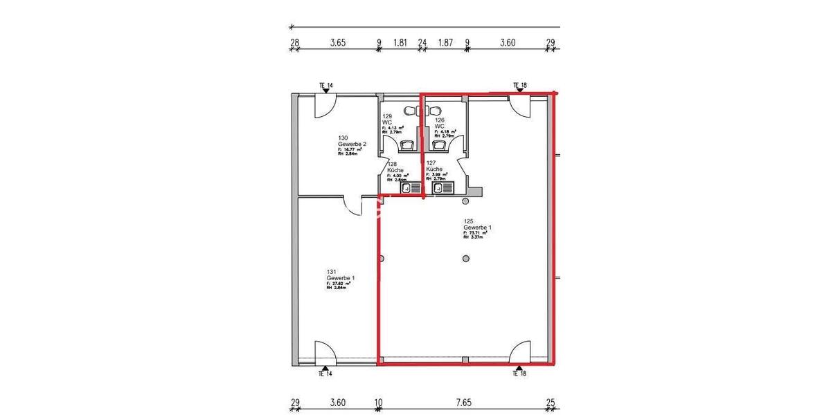 Gewerbeobjekt Velten - 1.049&euro; | Angebot:25258183