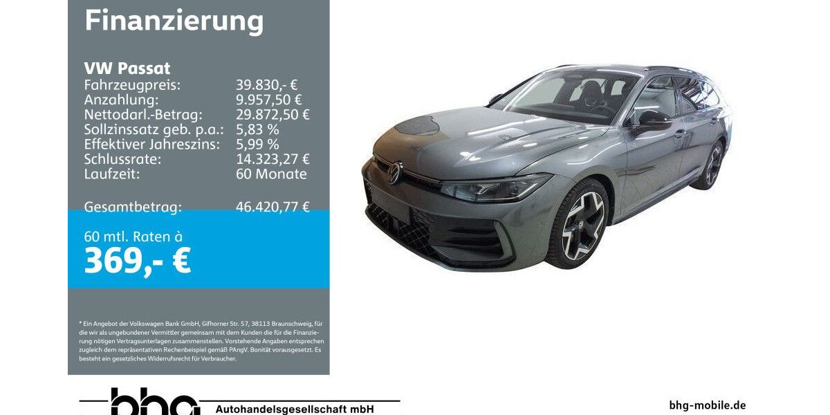 VW Passat 10.684 km 39.830 &euro; Albstadt 72458