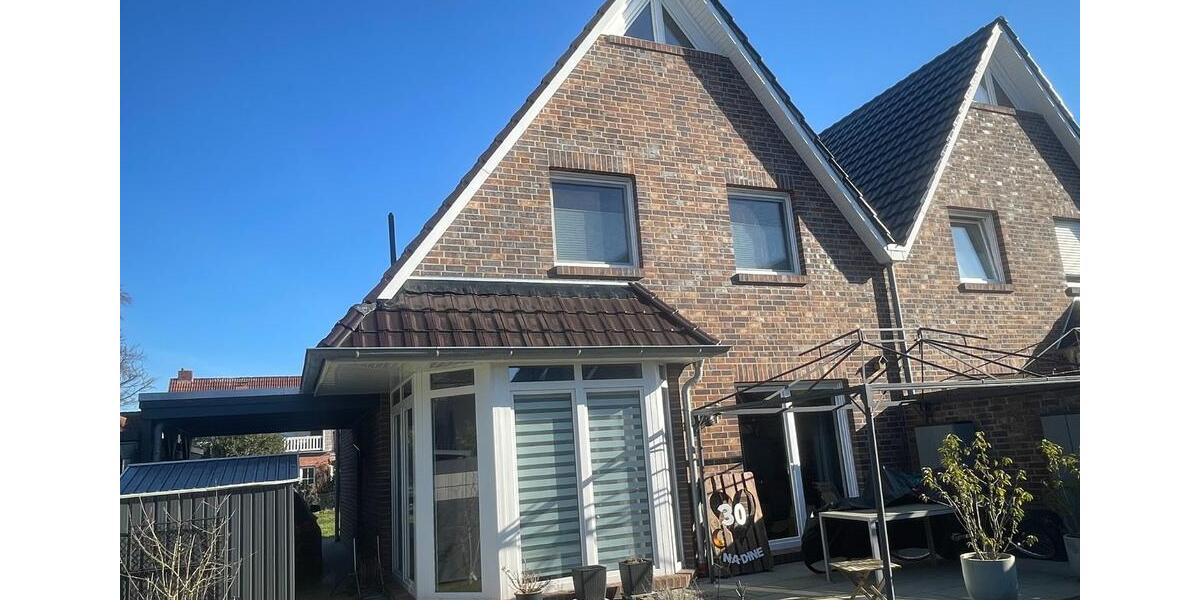 Doppelhaushälfte Edewecht - 4 Zimmer, 119 m&sup2;, 1.250&euro; | Angebot:25325984