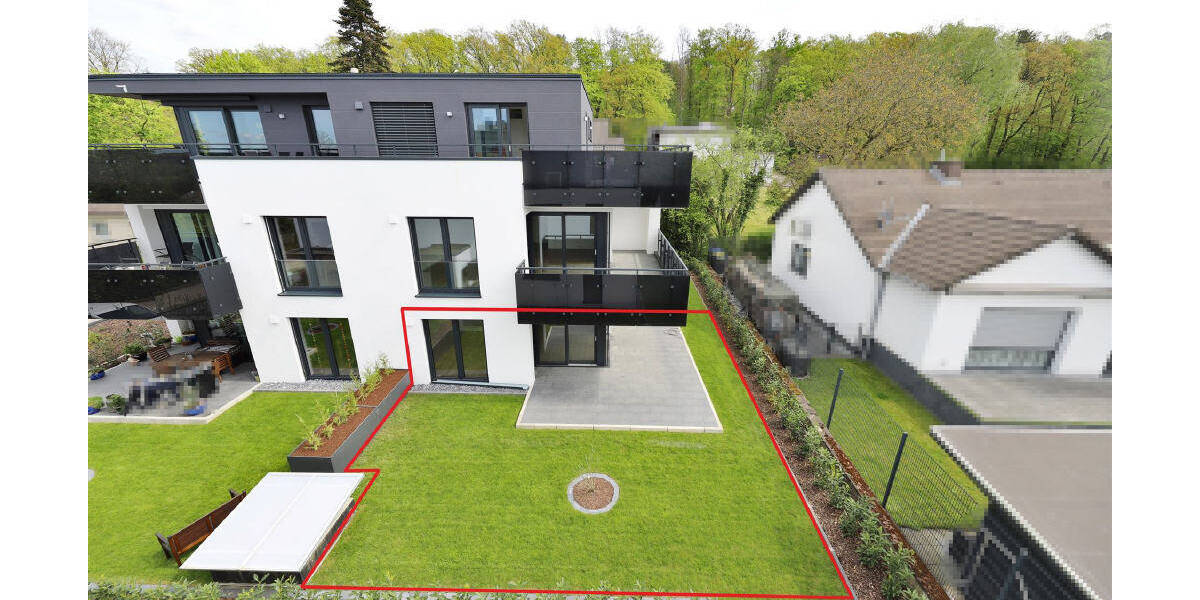 == Moderne 2-Zimmer Neubauwohnung im Erdgeschoss == 2 zimmer