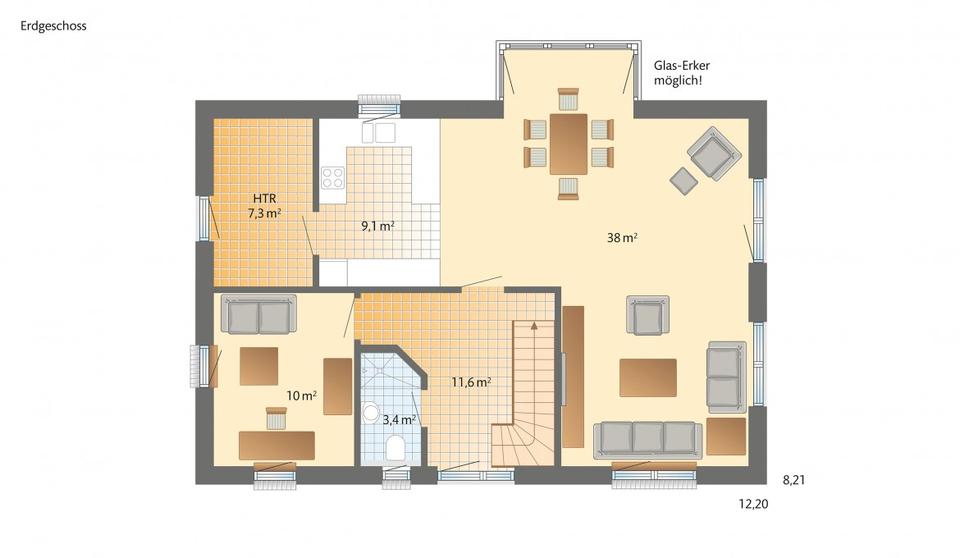 Einfamilienhaus Altena - 6 Zimmer, 157 m&sup2;, 980&euro; | Angebot:23671423