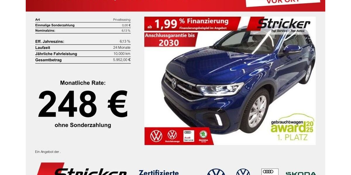 VW T-Roc 5.433 km 34.349 &euro; Horn-Bad Meinberg 32805