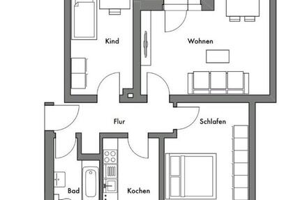 Wohnung zu vermieten in Fürstenfeldbruck 3 zimmer