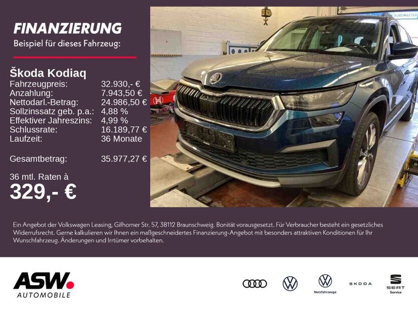 Skoda Kodiaq 90.100 km 32.930 € Weinsberg 74189