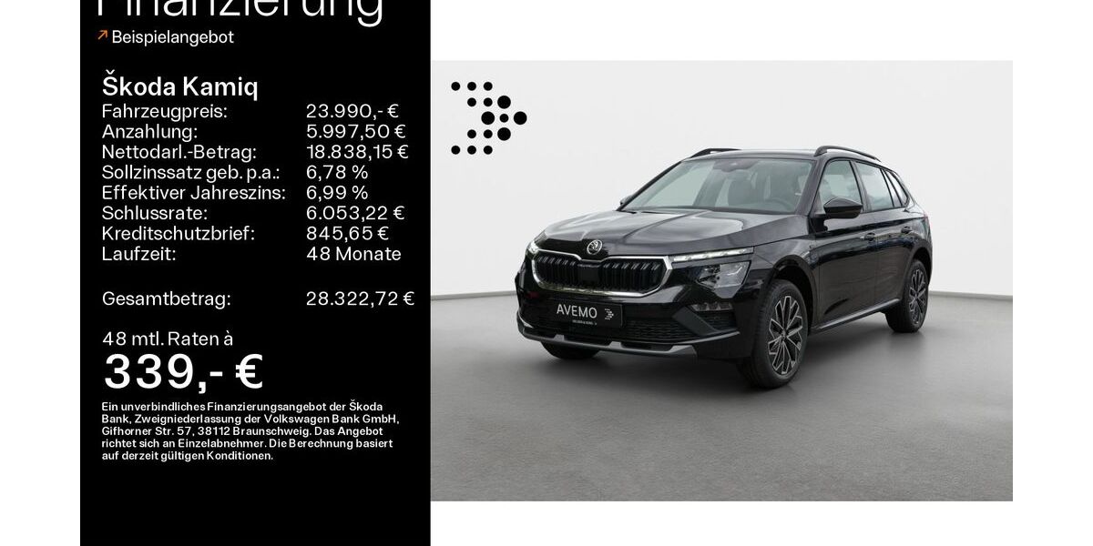 Skoda Kamiq 6.000 km 23.990 &euro; Haßfurt 97437