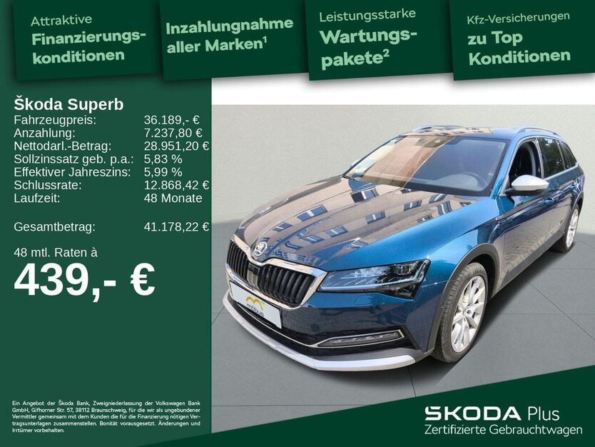 Skoda Superb 47.993 km 34.989 € Berlin 13088