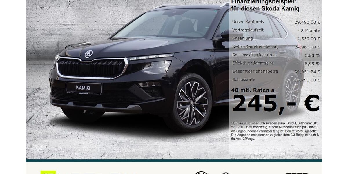 Skoda Kamiq 3.356 km 28.980 &euro; Merseburg 06217