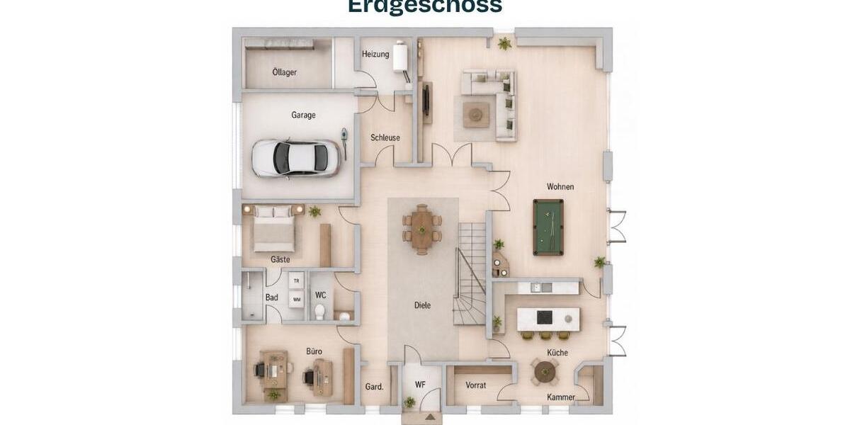 Villa Bienenbüttel - 7 Zimmer, 400 m&sup2;, 789.000&euro; | Angebot:27121370