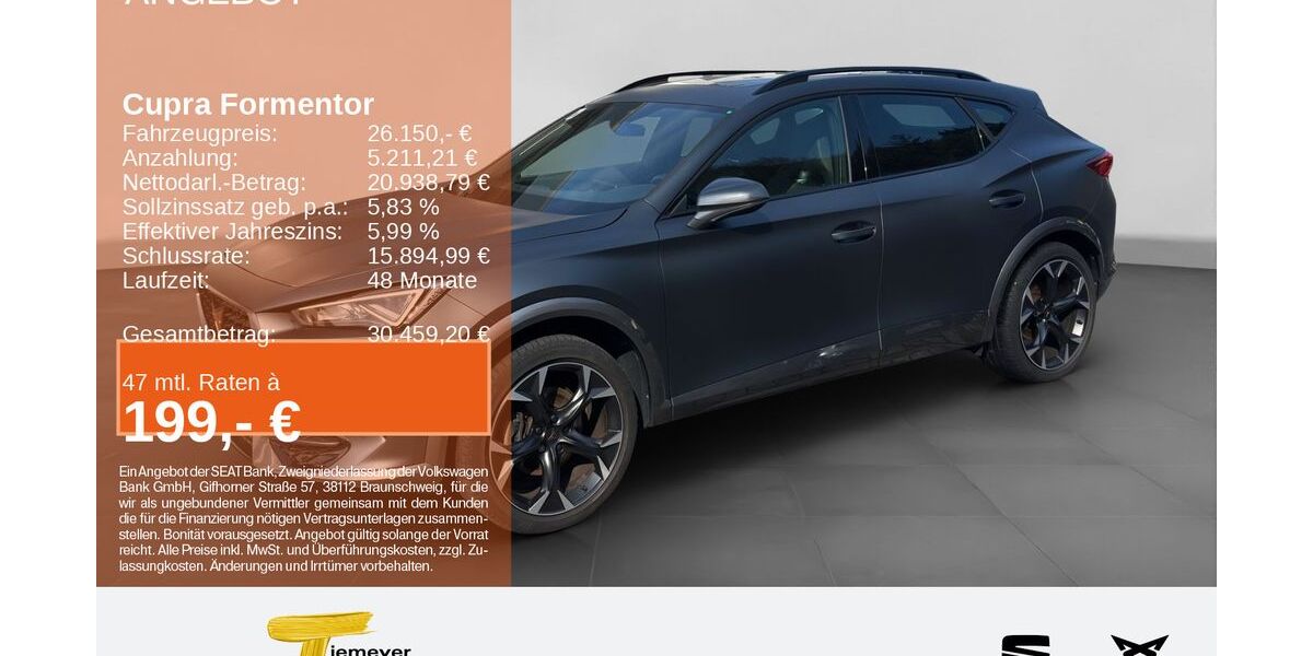 Cupra Formentor 77.790 km 25.850 &euro; Plettenberg 58840