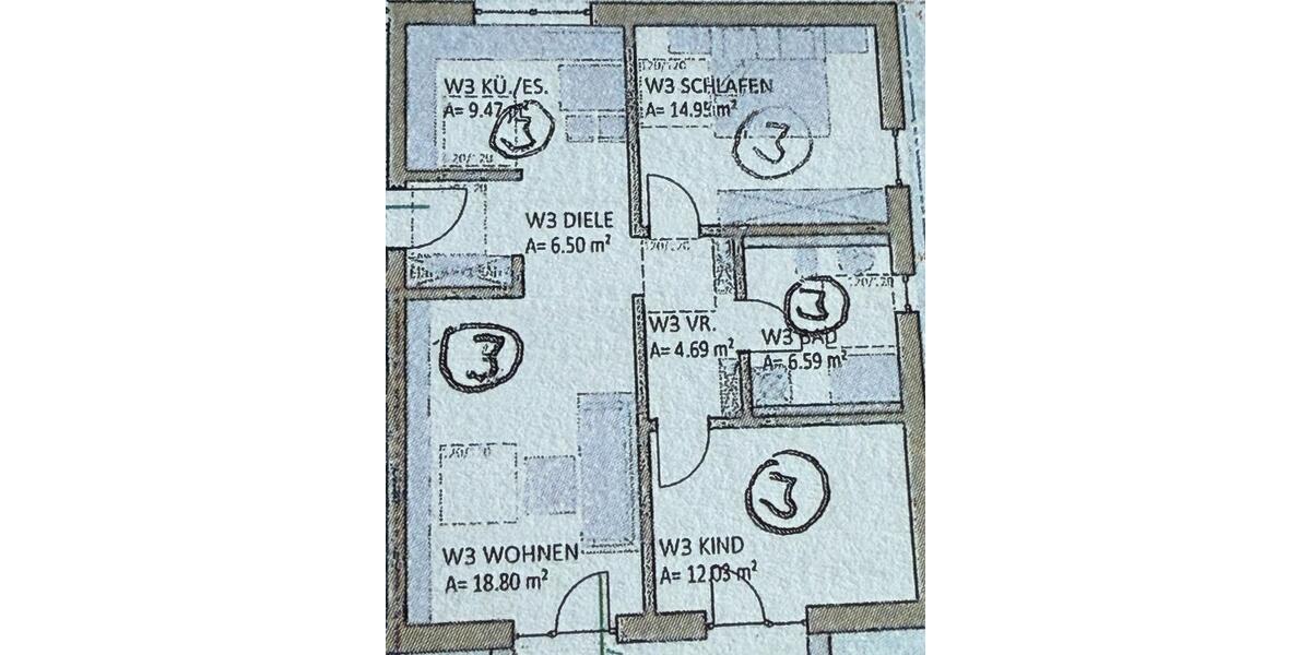 Erdgeschoßwohnung Nittenau - 3 Zimmer, 75 m&sup2;, 299.000&euro; | Angebot:27024485