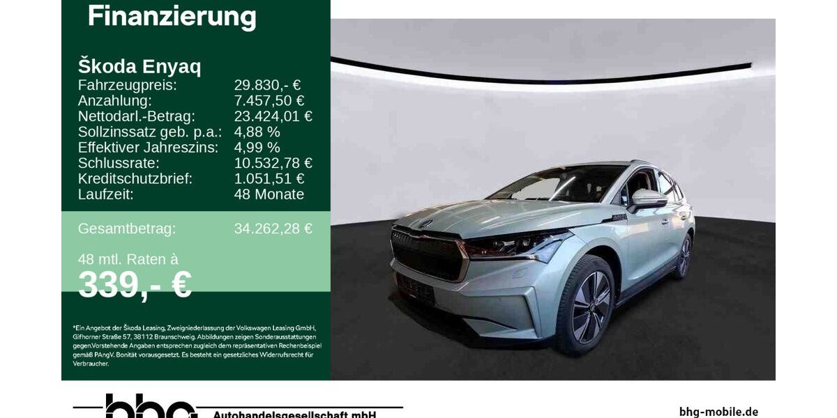 Skoda Enyaq 47.006 km 29.830 &euro; Albstadt 72458