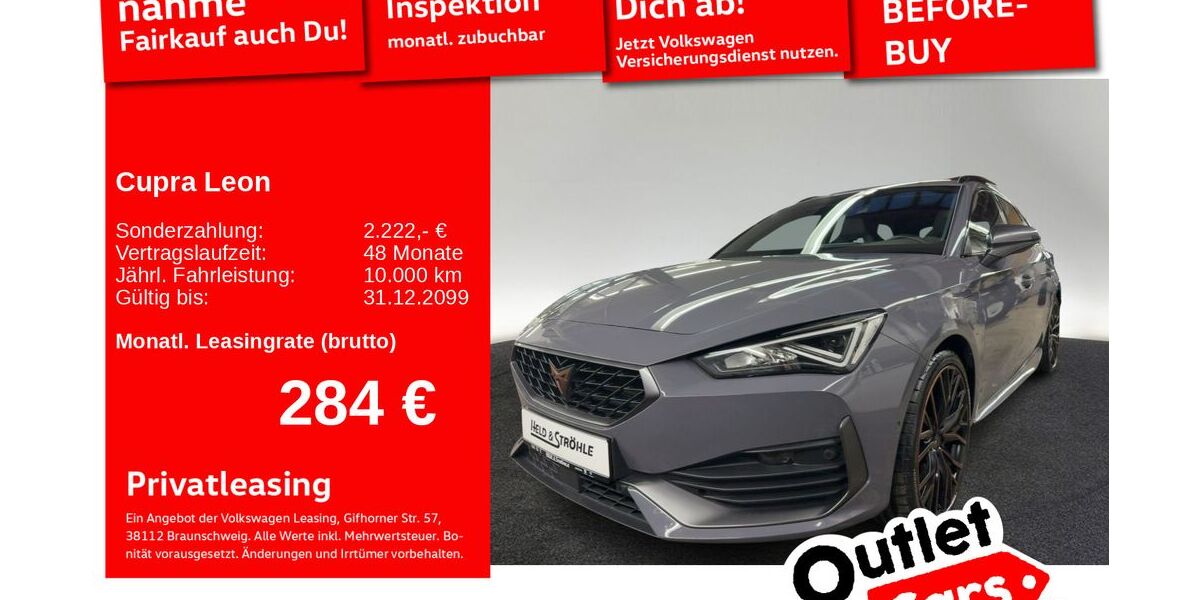 Cupra Leon 42.936 km 27.790 &euro; Senden 89250