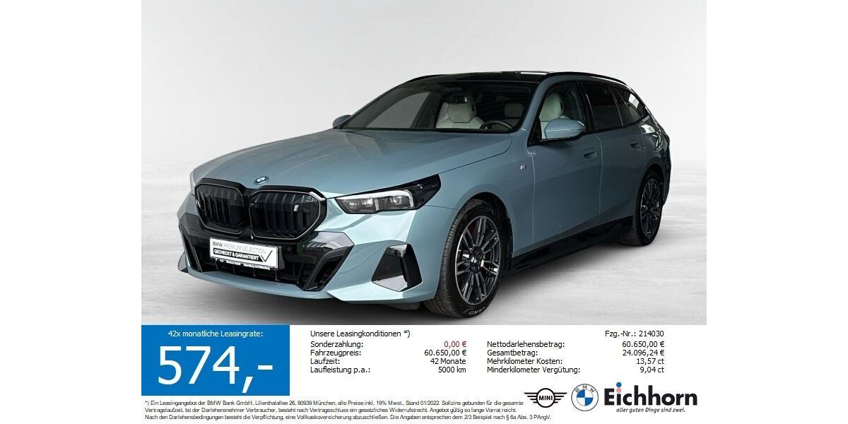 BMW i5 19.562 km 60.650 &euro; Miltenberg 63897