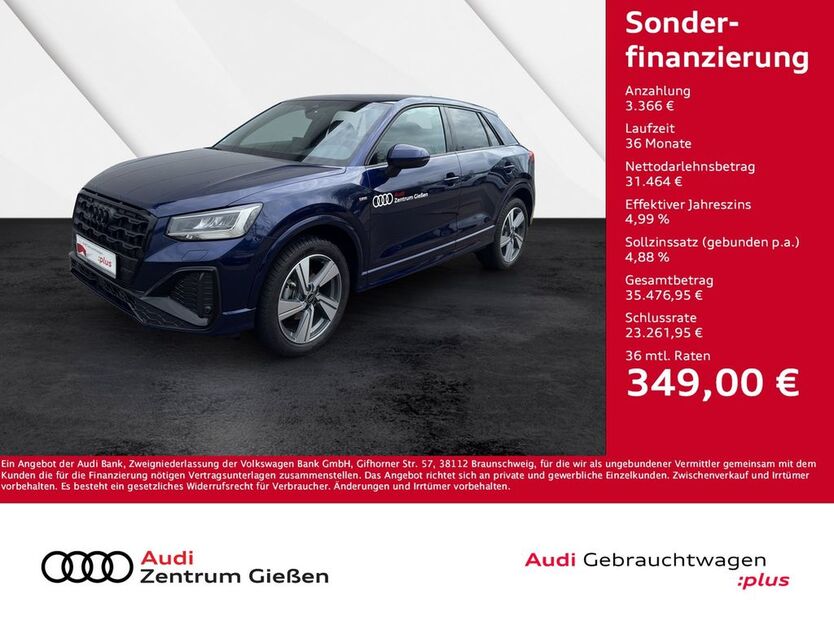 Audi Q2 12.000 km 34.830 € Giessen 35394