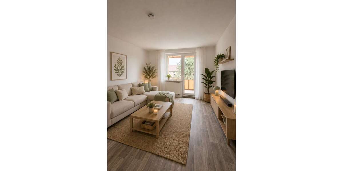 Etagenwohnung Mühlhausen - 3 Zimmer, 61 m&sup2;, 387&euro; | Angebot:26979670