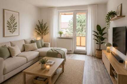 Wohnung Mühlhausen - 3 Zimmer, 61 m&sup2;, 387&euro; | Angebot:26979670