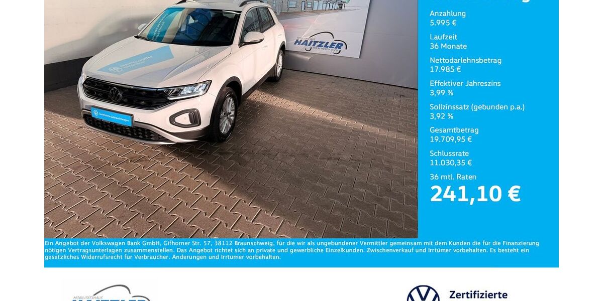 VW T-Roc 49.700 km 23.980 &euro; Gernsbach 76593