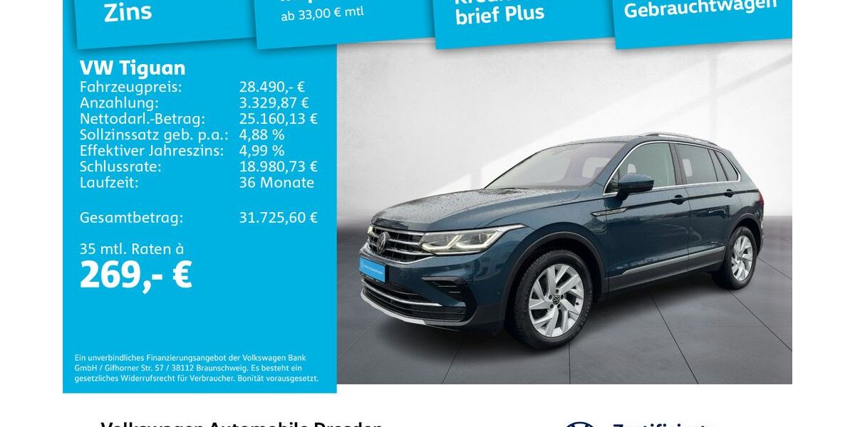 VW Tiguan 81.955 km 28.490 &euro; Dresden 01067