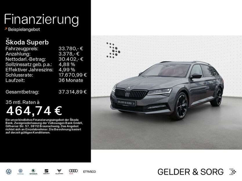 Skoda Superb 91.500 km 33.780 € Bad Kissingen 97688