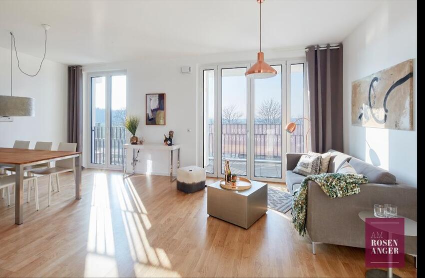 Perfekt für Singles oder Pärchen: 2-Zimmer Neubauwohnung mit Echtholzparkett zimmer