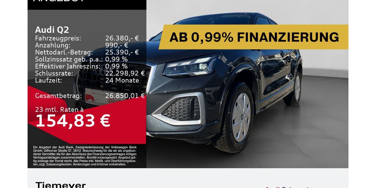Audi Q2 8.047 km 26.380 &euro; Lüdenscheid 58511
