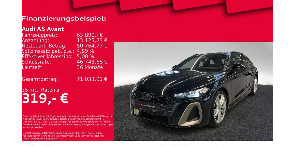 Audi A5 12.999 km 63.890 € Hannover 30179