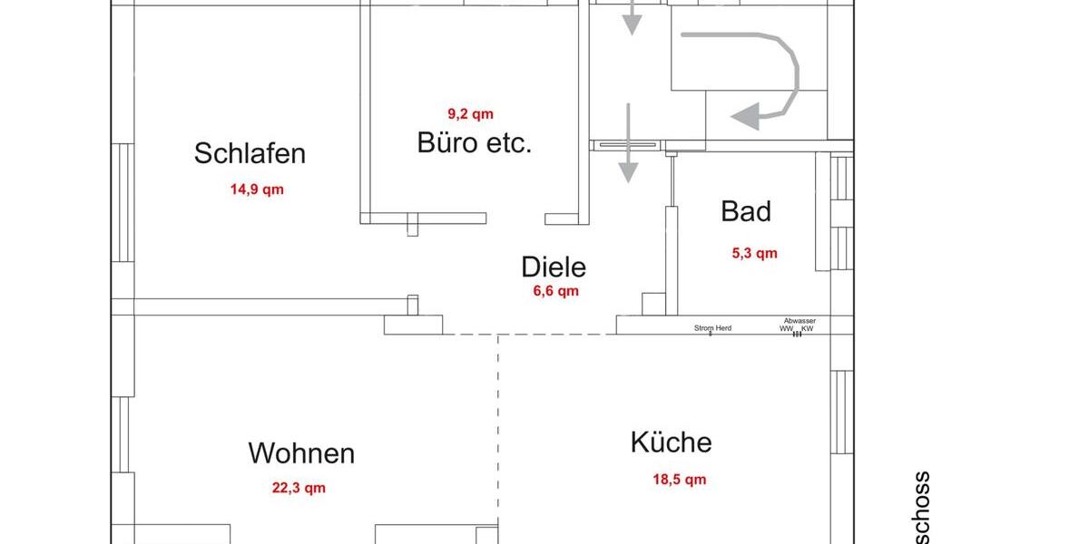 Einfamilienhaus Schonungen Forst - 8 Zimmer, 155 m&sup2;, 365.000&euro; | Angebot:26759985