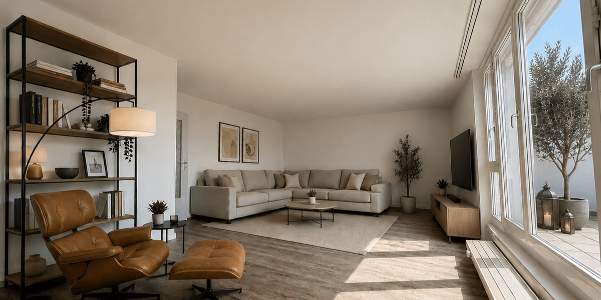 Sofort frei - Dachterrassen-Wohnung, 2 Zi. plus Wohnküche (Erbpacht) - Dachgeschoßwohnung München Bogenhausen | Angebot:26714706