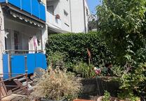 Helle 2-Zimmer-EG-Wohnung mit Balkon und Terrasse, EBK, Daxlanden