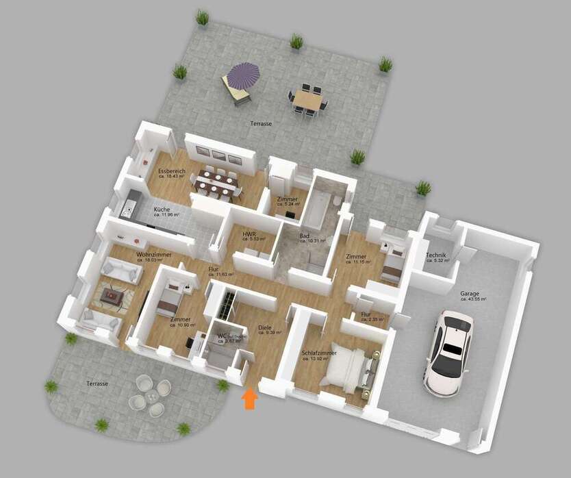 Wohnung zum Mieten in Olsberg 900 € 135 m²