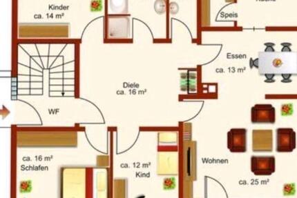 Geräumige 5-Zimmer Wohnung mit Balkon, Garten und EBK ab 1.5 5 zimmer