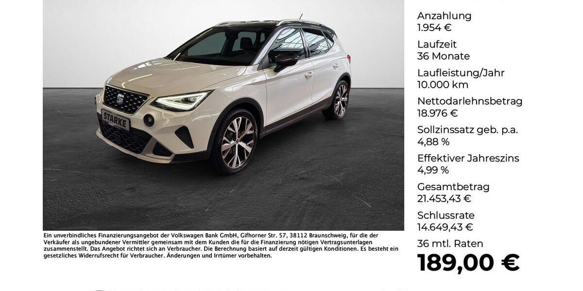 Seat Arona 19.378 km 20.150 &euro; Osnabrück 49078