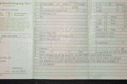 Citroen Xantia 308.000 km 500 &euro; Wetter (Hessen), Stadt 35083