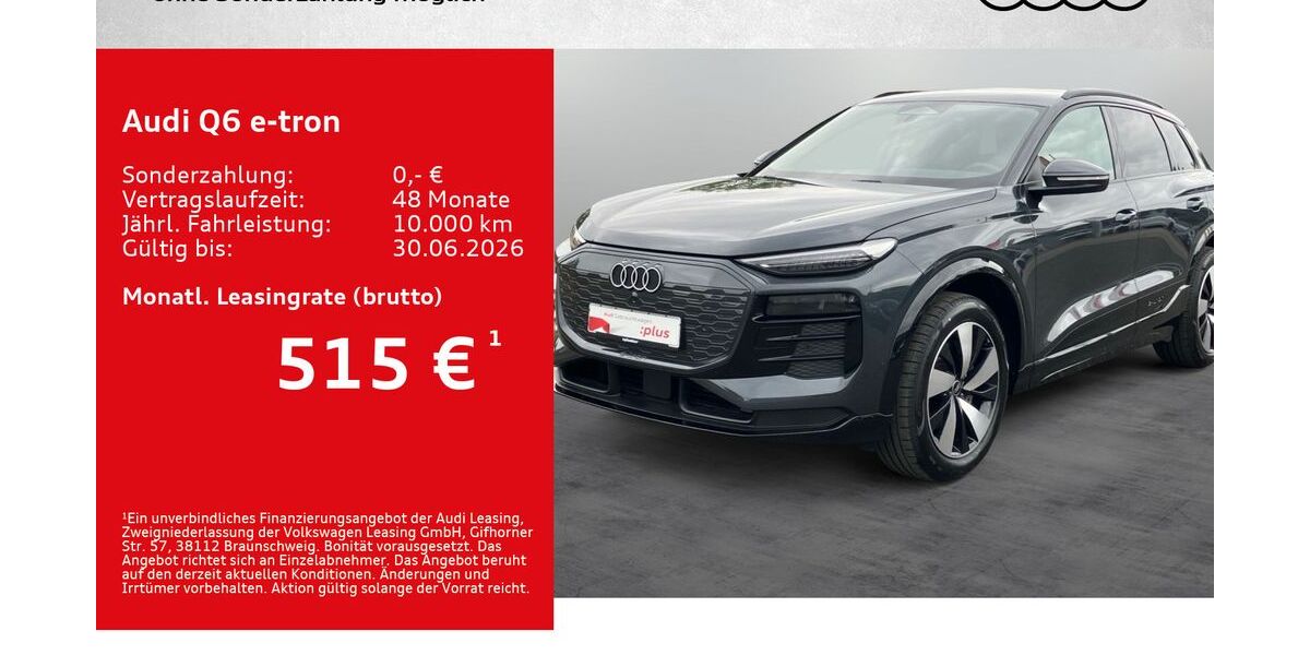 Audi Q6 e-tron 8.500 km 52.380 &euro; Kitzingen 97318