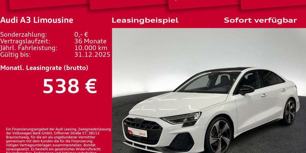 Audi A3 23.500 km 39.500 &euro; Berlin 10587
