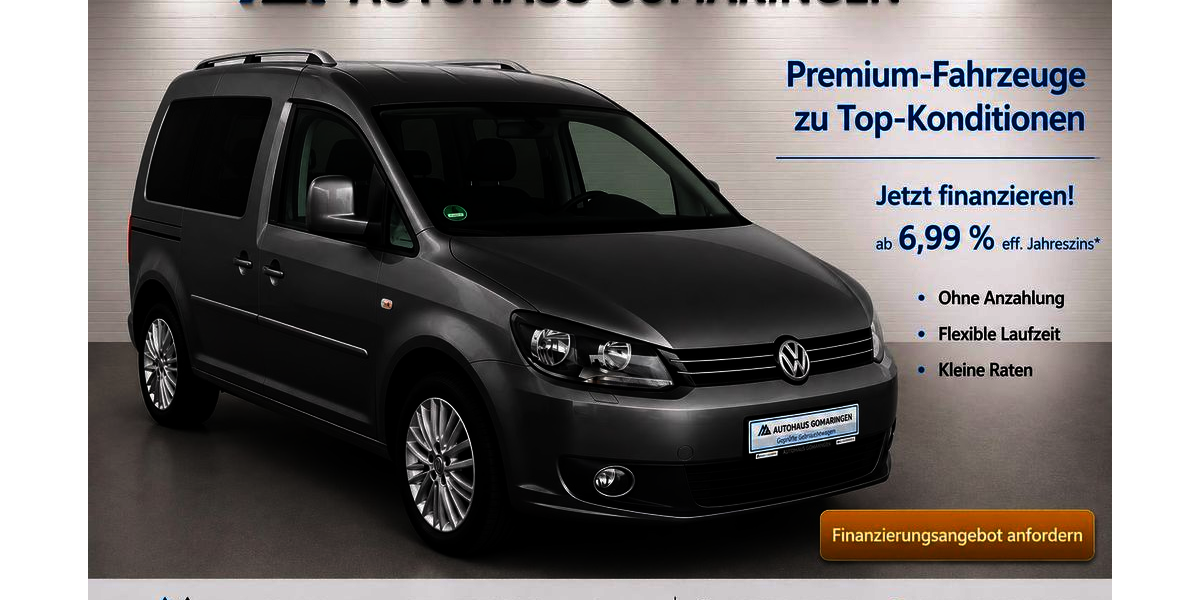 VW Caddy 39.000 km 16.999 &euro; Gomaringen 72810