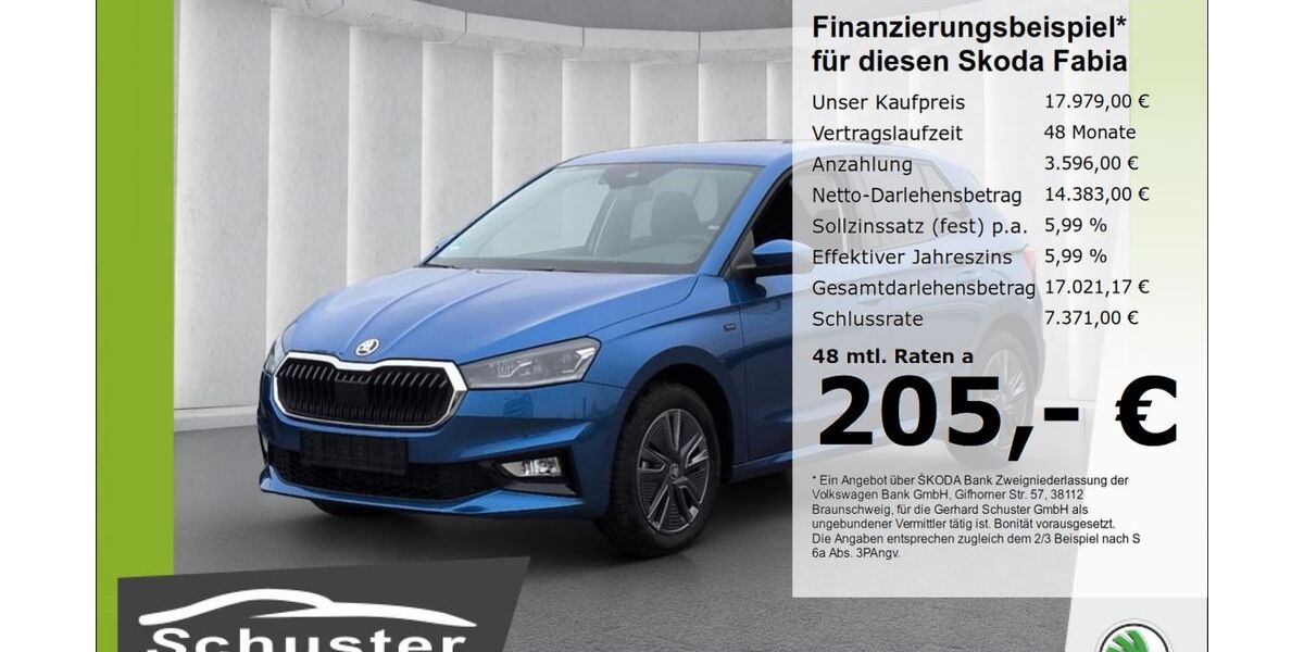 Skoda Fabia 5.046 km 17.479 &euro; Ruhstorf 94099